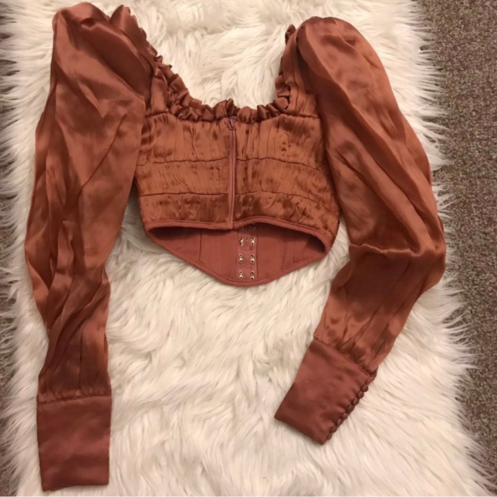 House of Cb Palais pink corset top - Picture 7 of 7